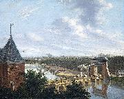 Johannes Jelgerhuis Leiden gate USA oil painting artist